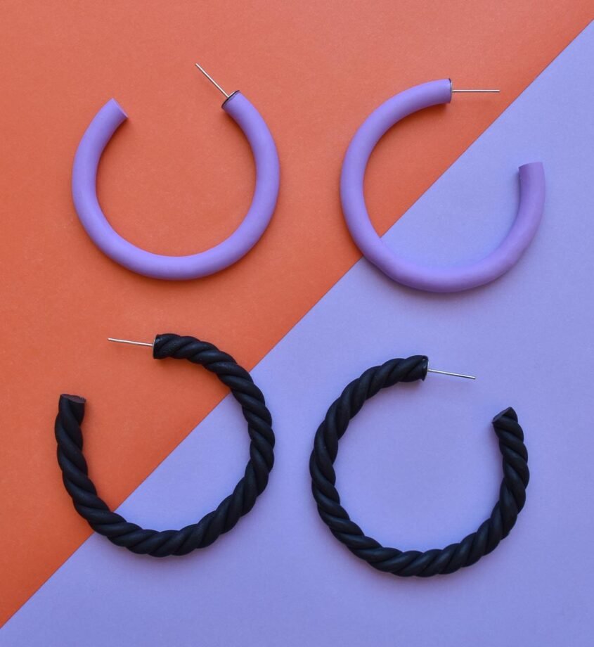 Candongas Curly - Lisas - Imagen 3