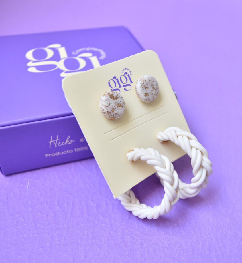 Set hoops braid - Imagen 3