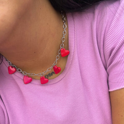 Collar Cora Red