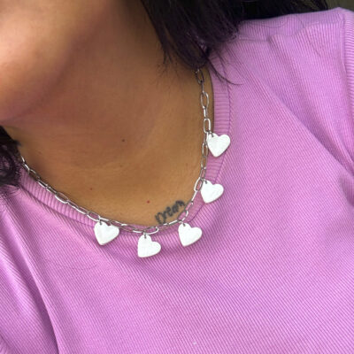 Collar Cora White