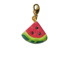 Charms sandia dorado