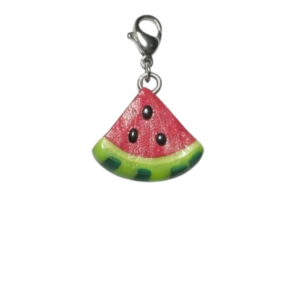 Charms sandia plateado